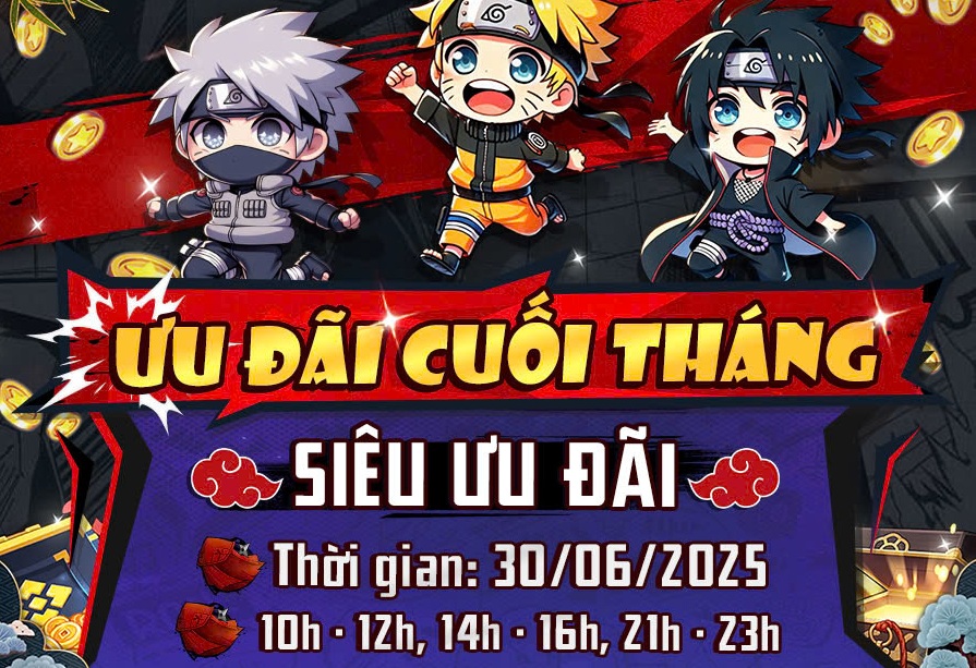 Khuyến mại cuối tháng 6/2025